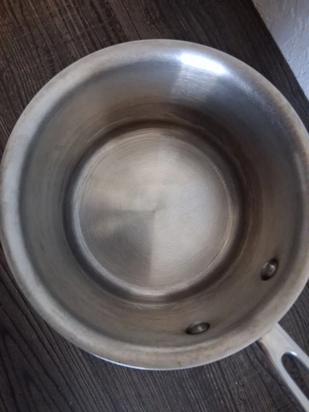 All Clad Copper Core 2 Qt Sauce Pan Stainless 5 Ply USA 6202 Saucepan No Lid
